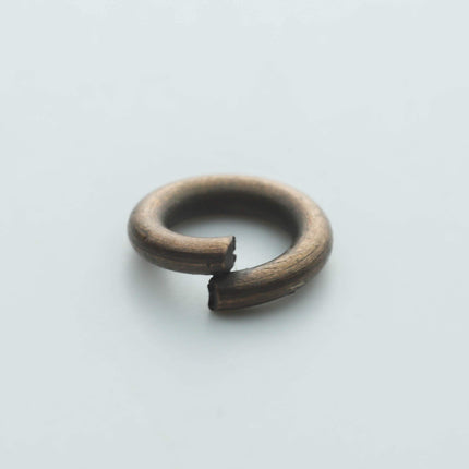 500 pcs of 6mm Thick Heavy Jump Rings - Antique Copper Jumpring 6x1.2mm 16 Gauge 16G Bulk Jumprings Open O Ring 12x6mm