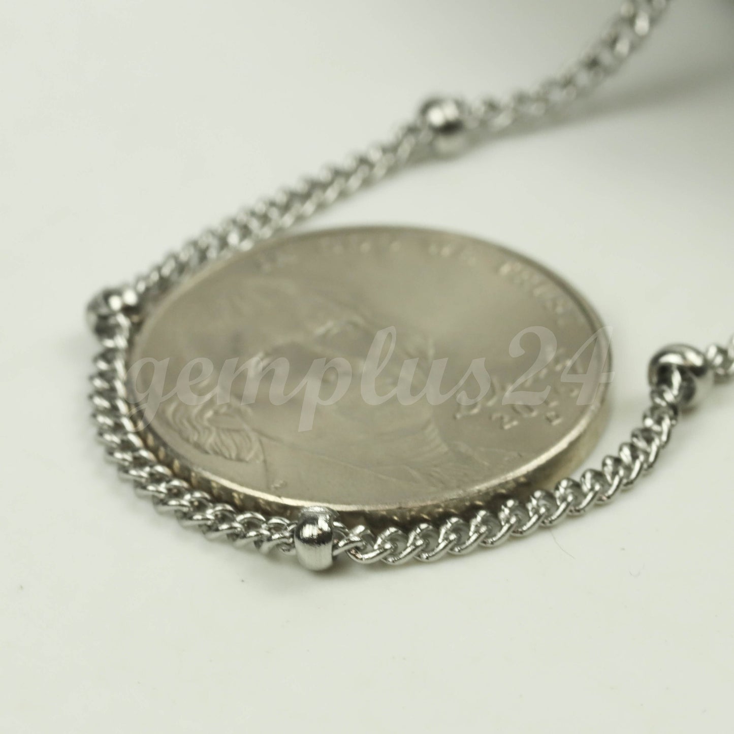300 Ft Stainless Steel Satellite Curb Chain - Ball Beaded Solder Curb Chain - 1.8mm Curb 3.0mm Big Beads Link - Bulk Wholesale - STSat18