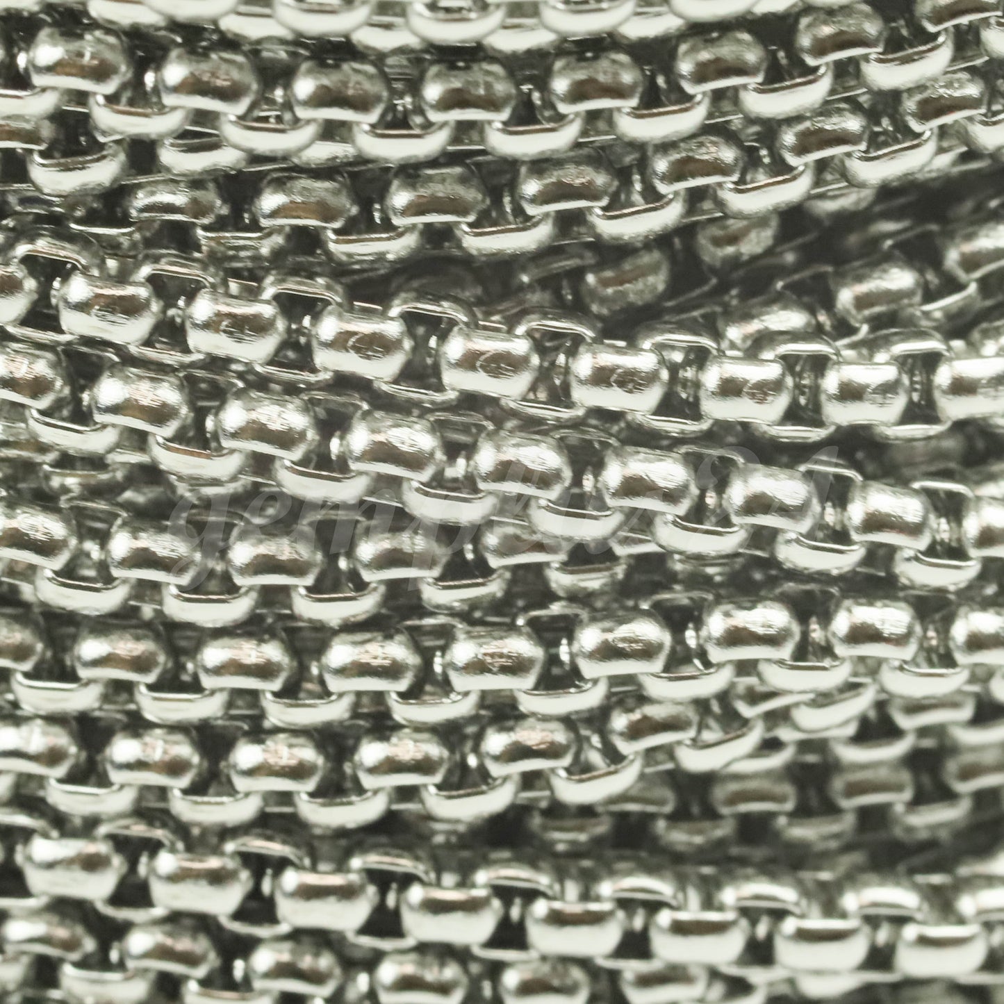 New 3 feet Stainless Steel 316L SQUARE ROLO Chain - 3.0mm 3mm  - Bulk Chain Necklace Wholesale DIY Jewelry Chain - STSQ30BL