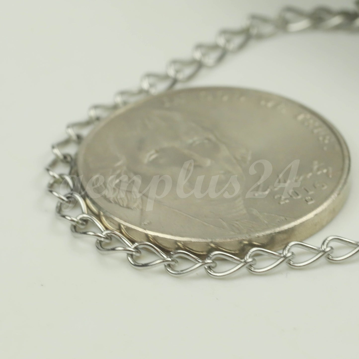 3 Ft Stainless Steel Curb Chain Extender Sturdy Curb Chain  - 2.5x4mm 0.5mm thickness Necklace Bracelet Extender SOLDER Link - ST254CU