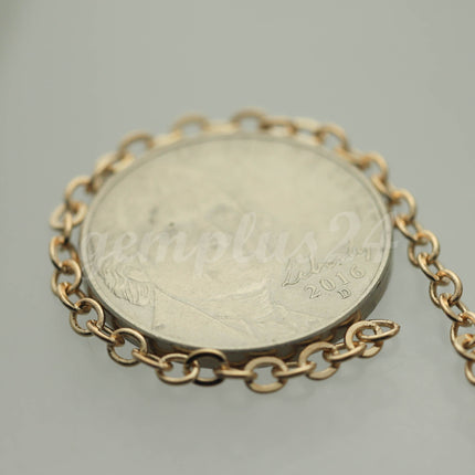 32 feet of Champagne Gold (Pinky Gold) Plated Flat Cable Chain 3x3mm Solder Cable Chain -  - 33F