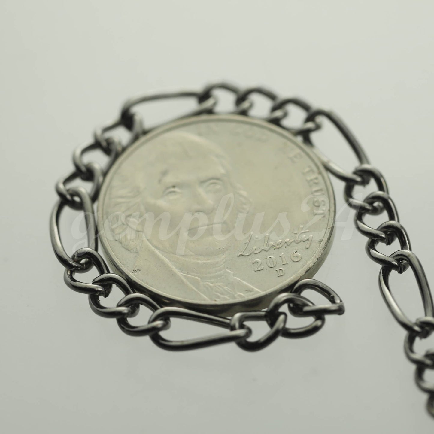 3 feet Gunmetal Plated Chunky Sturdy Heavy Long and Short (3 and 1) Chain FIGARO chain 9x4mm - Necklace Bracelet  - 94FIGA