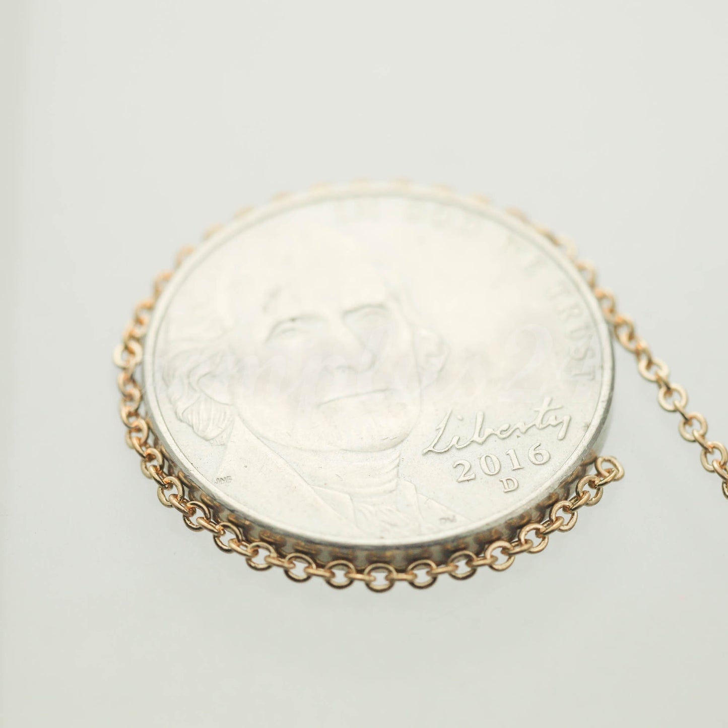 100 ft of Champagne Gold (Pinky Gold) Tiny Dainty Delicate Flat Soldered Necklace Chain - 2mm 2x1.4mm - Free Adequate Jumpring 50pcs - C214F