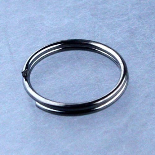 1000 pcs of Gunmetal Finished Split Rings - 8mm