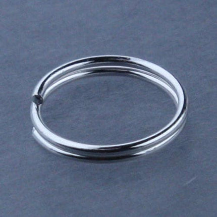 600 pcs of Silver Finished Split Rings - 8mm
