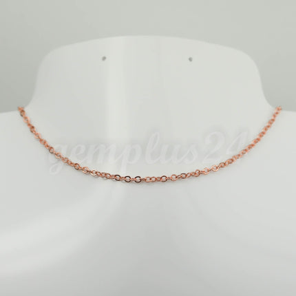 3 feet of Bright Copper Plated Flat Cable Chain 3x3mm Solder Cable Chain -  - 33F