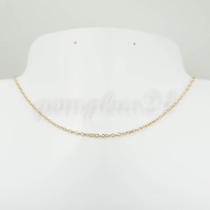 32 ft of Champagne Gold (Pinky Gold) Plated Round Soldered Chain Cable Chain - 2x2.5mm SOLDERED link - 225S
