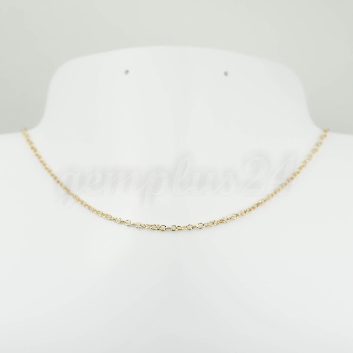 32 ft of Champagne Gold (Pinky Gold) Plated Round Soldered Chain Cable Chain - 2x2.5mm SOLDERED link - 225S