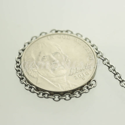 32 feet Stainless Steel Small Dainty Cable Chain SOLDERED -  2x2.5mm 1.95mm width  SOLDERED - ST225S