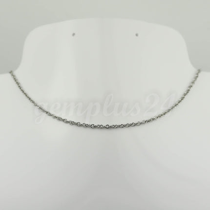 3 feet Stainless Steel Small Dainty Cable Chain SOLDERED -  2x2.5mm 1.95mm width  SOLDERED - ST225S