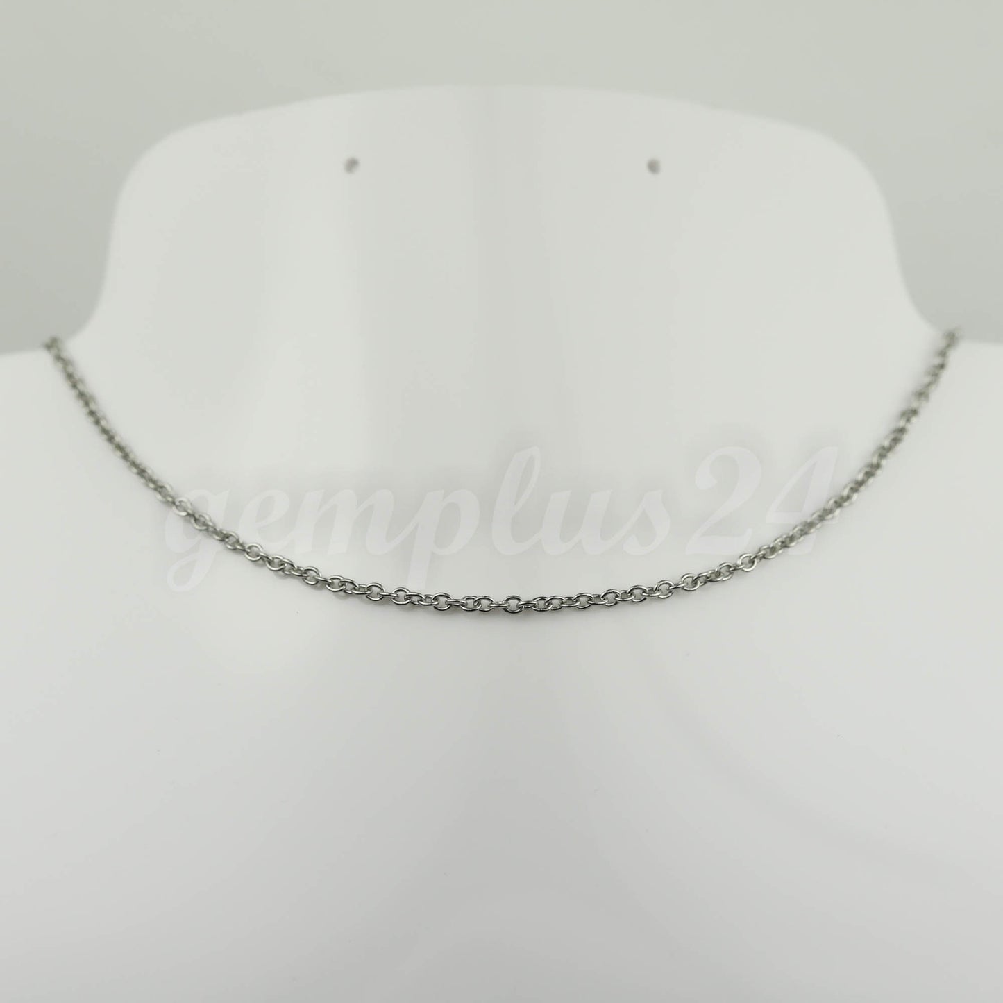 10 feet Stainless Steel Small Dainty Cable Chain SOLDERED -  2x2.5mm 1.95mm width  SOLDERED - ST225S