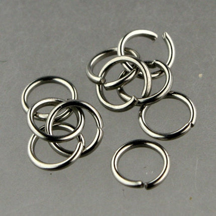 Jump RINGS 500 pcs of STAINLESS Steel Jump Rings Link Surgical Jumprings 5mm 21G Necklace Bracelet Wholesale Jump Rings Bulk Jumprings