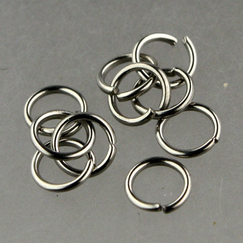Jump RINGS 500 pcs of STAINLESS Steel Jump Rings Link Surgical Jumprings 5mm 21G Necklace Bracelet Wholesale Jump Rings Bulk Jumprings