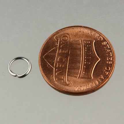 500 pcs of Jump RINGS STAINLESS Steel Jump Rings Link Surgical Jumprings 6mm 20G Necklace Bracelet Wholesale Jump Rings Bulk Jumprings