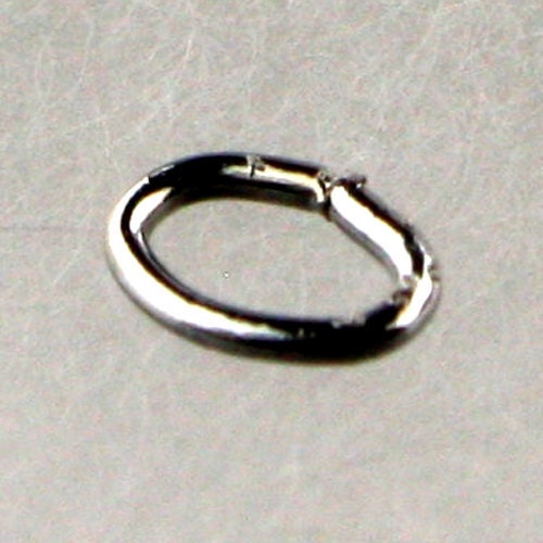 200 pcs OVAL Jump Rings - 7x5mm Gunmetal Oval Jump Rings Jumprings Open 7x5mm 21 Gauge 21G Connector Open Jump Rings - 7x7x5mm
