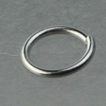 Jump RINGS 50 pcs of STAINLESS Steel Jump Rings Link Surgical Jumprings 8mm 18G Necklace Bracelet Wholesale Jump Rings 10x8ST
