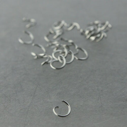 Jump RINGS 100 pcs of STAINLESS Steel Jump Rings Link Surgical Jumprings 3.5mm 24G Necklace Bracelet Wholesale Jump Rings Bulk Jumprings