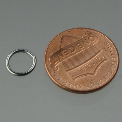 Jump RINGS 50 pcs of STAINLESS Steel Jump Rings Link Surgical Jumprings 8mm 18G Necklace Bracelet Wholesale Jump Rings 10x8ST