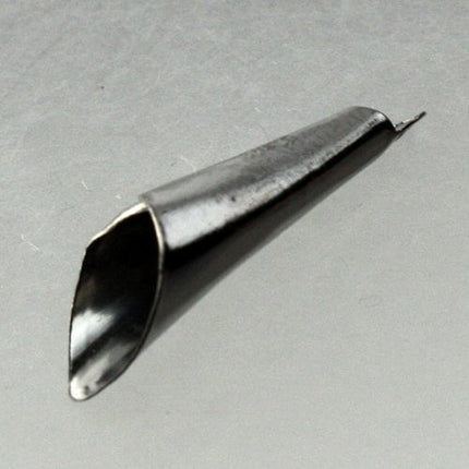 20 pcs of Gunmetal  finished Plain cone dangle - 25x6.5mm