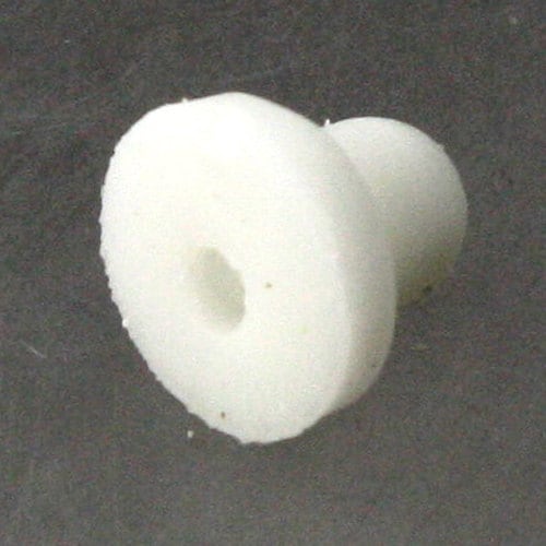 100 pcs of Super Secure Silicone Big size Earpost Ear Nut earring back - 6x5.25mm