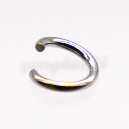 50/100/250 pcs STAINLESS Steel Jump Rings - 8mm 16Gauge 16G 1.2mm - Link Surgical Jumprings Chunky Jumpring, Heavy Duty Jumpring Bulk ST12x8