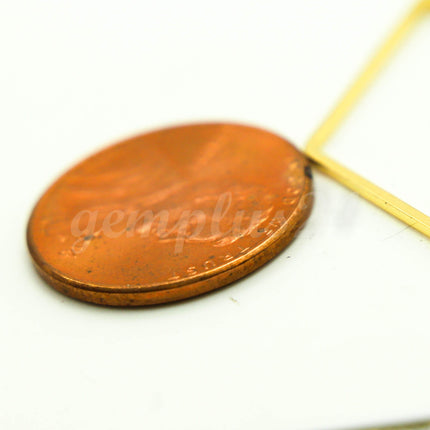 20x33mm Diamond - Gold/Silver/Champagne/Rhodium - 5/10/25/50/100 Pcs - Diamond Link Brass Connector Closed Loop Jump Rings - 20x33mm x 0.8mm