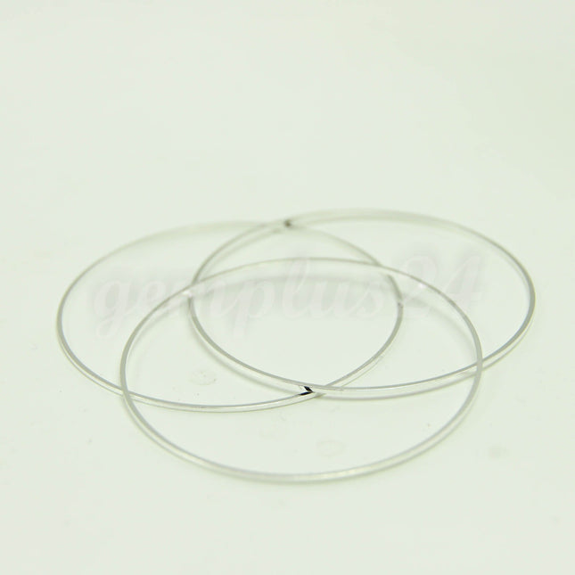 60mm Circle - Gold/Silver/Champagne/Rhodium - 5/10/25/50/100 Pcs - Circle Link Brass Connector Closed Loop Jump Rings - 60mm x 1.0mm