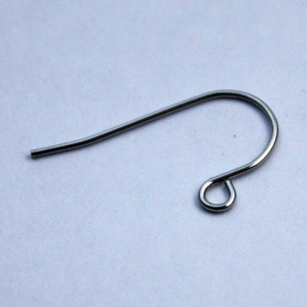 50 pcs Surgical Stainless Steel French Hook Earwires - 22x13mm