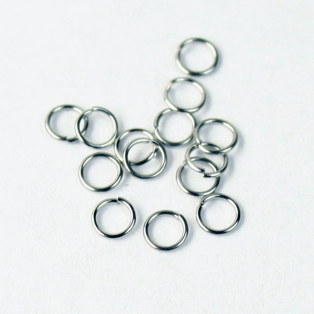 STAINLESS Steel Open Jump Ring, Jumpring - 100/300/500/1000 pcs Ready to Use Open Jump Rings - 2.5/3/3.5mm 26G 0.4mm Thickness - STJR