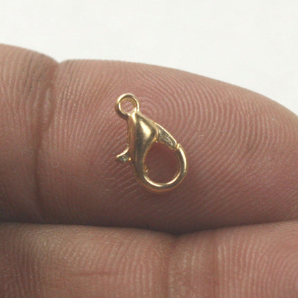 30 pcs of Gold Plated Alloy Zinc lobster claw clasp 10x5mm - LOB10