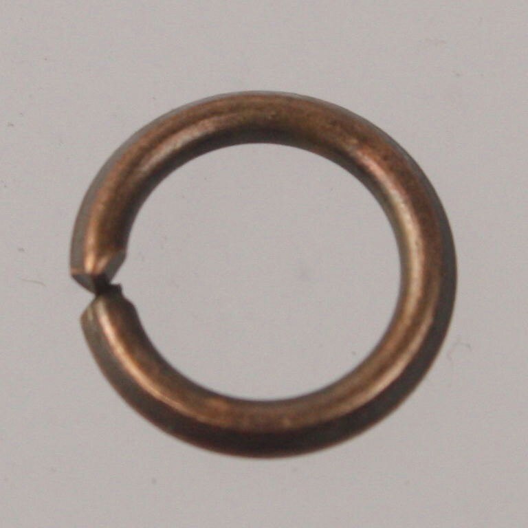 8mm Jump Rings, 100 Antique Copper Jump Rings Open 8x1.2mm 16 Gauge 16G Bulk Jumprings Jump Rings Link Connector Open Jump Rings O Ring