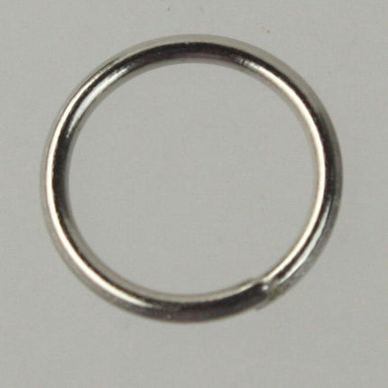 12mm Jump Rings, 50 pcs of Rhodium Jump Rings / Jumprings - 12mm 16 gauge 1.2 mm Link Connector Open Jump Rings 12x12mm