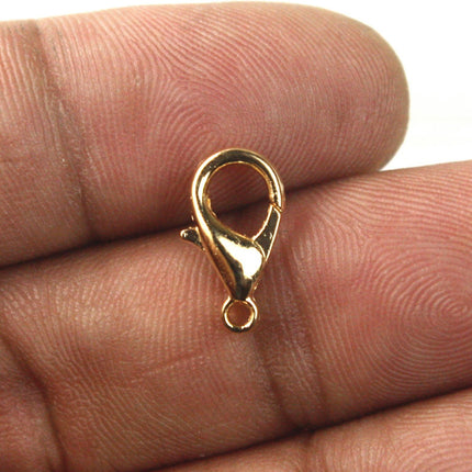 NEW New 25 pcs of Gold Tone BIG Large lobster claw clasp - 14x8mm- LOB14