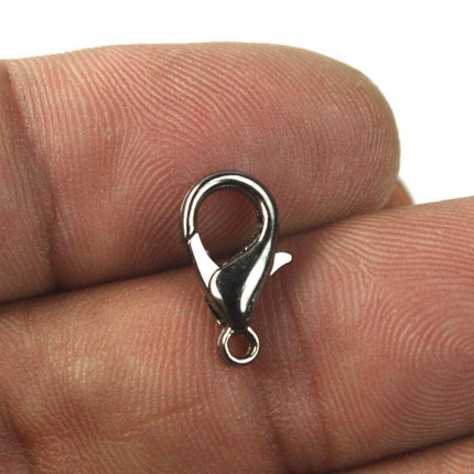 NEW New 25 pcs of Gunmetal BIG Large lobster claw clasp - 14x8mm- LOB14
