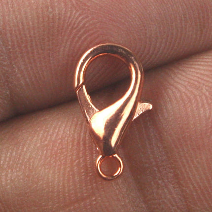 NEW New 25 pcs of Bright Copper BIG Large lobster claw clasp - 14x8mm- LOB14
