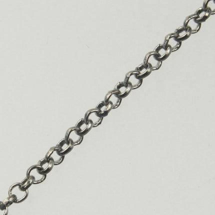 Gunmetal ROLO Chain bulk, 32 ft of SOLDERED Rolo Chain - 2.0mm 2mm Soldered Links - Necklace Bracelet Wholesale Bulk - 20BL
