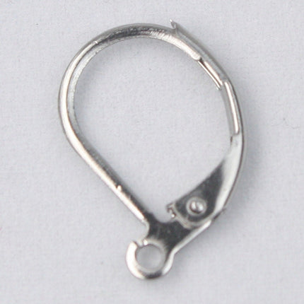20 Stainless Steel Surgical Leverback Earrings earwire -10X16mm