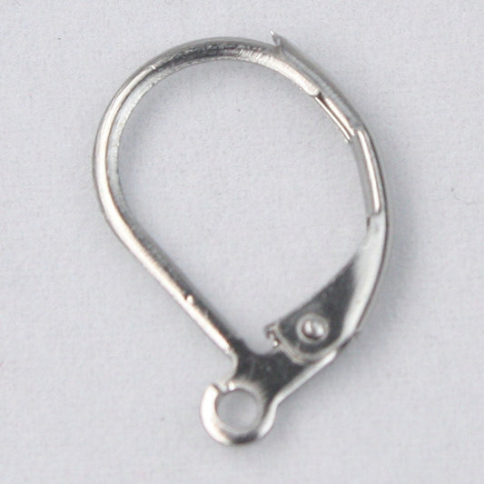 20 Stainless Steel Surgical Leverback Earrings earwire -10X16mm ship from California USA