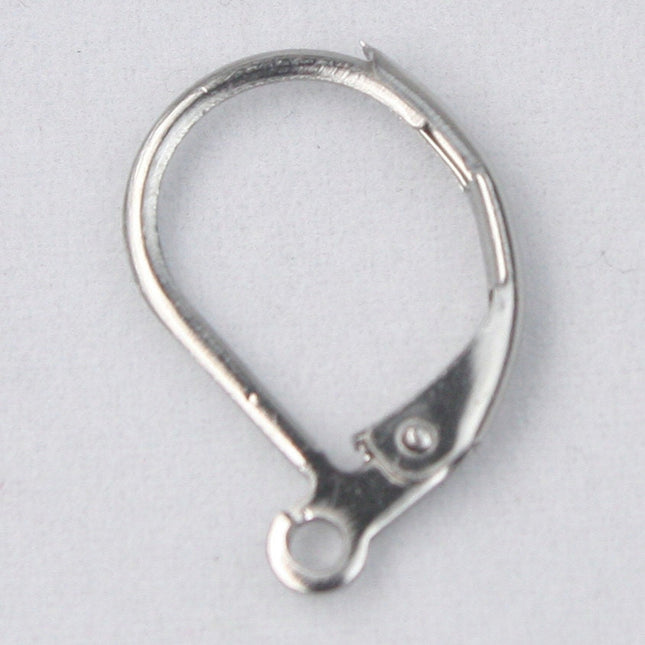 20 Stainless Steel Surgical Leverback Earrings earwire -10X16mm