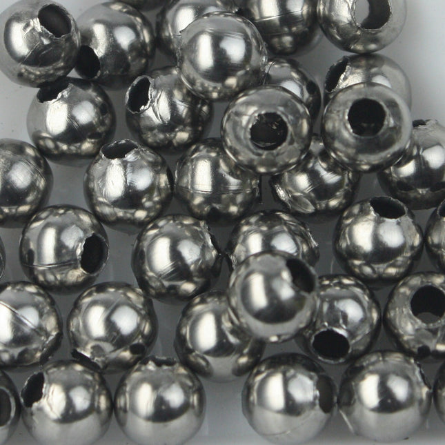 30 pcs of Stainless Steel Round Spacer Beads - 8mm