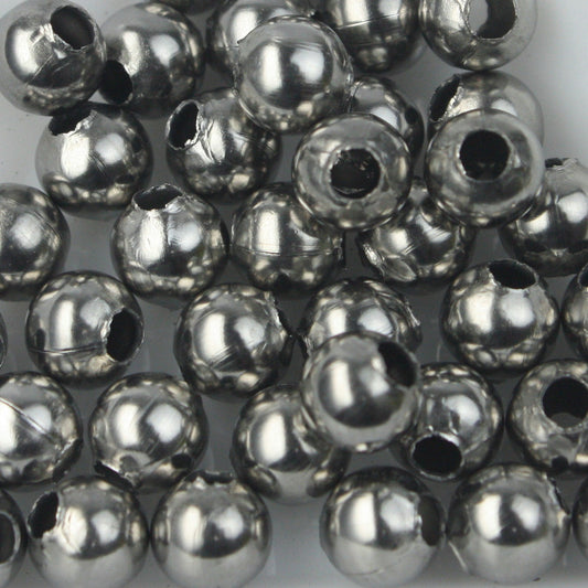 NEW New 30 pcs of Stainless Steel Round Spacer Beads - 8mm