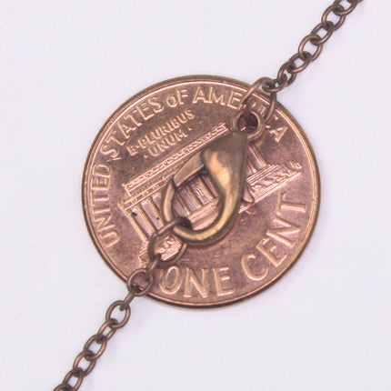 5 set of Antique Copper Chain, Ready to wear Premade SOLDERED Chain Necklace Chain with Lobster Clasp - 24inch(60cm) - NEC235S-24
