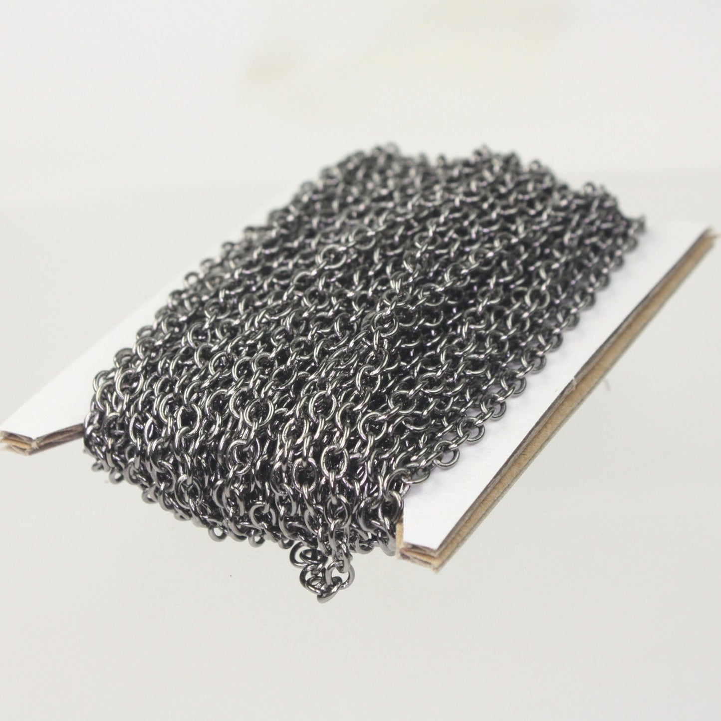 NEWnew 100 ft. of Gunmetal Plated SOLDERED Thick Big Cable Chain - 4x5mm 21G Thickness Wire SOLDERED Link - Ship from California USA