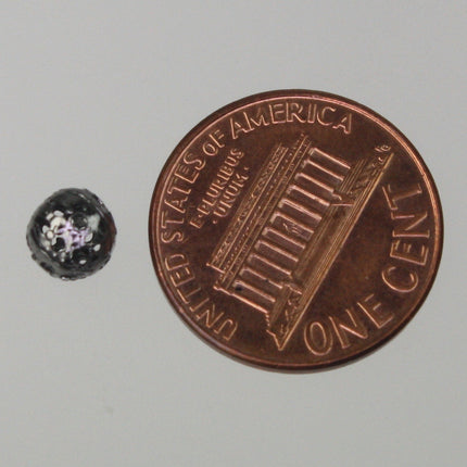 100 pcs of Gunmetal Filigree Round Beads Spacer - 6mm