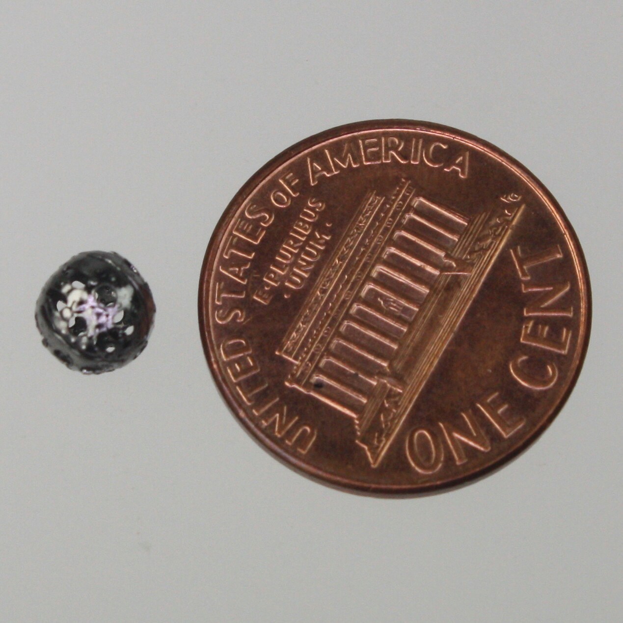 Wholesale Lot 500 pcs of Gunmetal Filigree Round Beads Spacer - 6mm - Ship from California USA