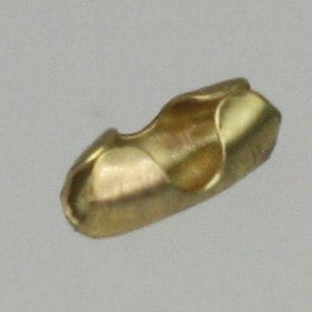 32 Ft. RAW Brass Faceted Ball Chain  - 1.5mm Long and Short ball size - 15DC