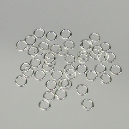 Sterling Silver Plated Chain Bulk, 100 ft of Tiny Round SOLDERED Chain Cable Chain 1.6x1.4mm- Free Jump Rings 50pcs Necklace - 1614S
