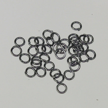 Gunmetal Chain Bulk Chain, 100 ft of Tiny Round SOLDERED Chain Cable Chain 1.6x1.4mm- Free Jump Rings 100pcs Dainty Delicate Chain - 1614S