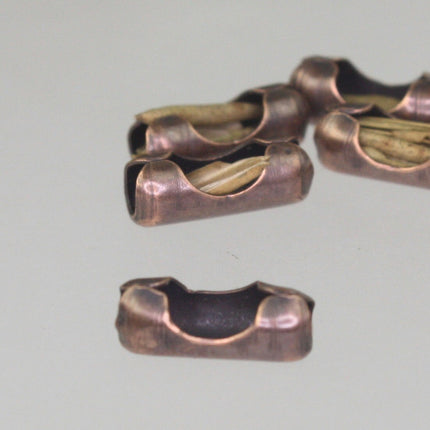 32 ft spool of Antique Copper BIG ball chain - 3.2mm with 10 connector(Insert) - 32BALL