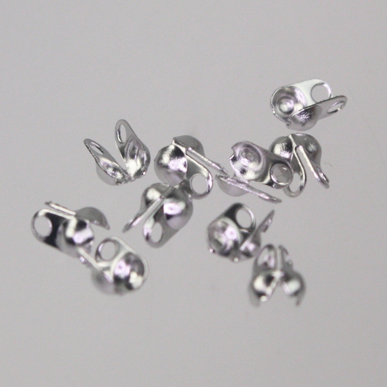30 feet Stainless Steel BALL Chain - 1.5mm ball size with FREE 10 pcs of Connector (Crimp) - ST15BALL